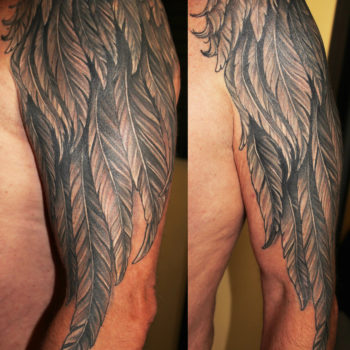 Wing Tattoo by George Brown