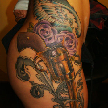 Gun Tattoo by George Brown