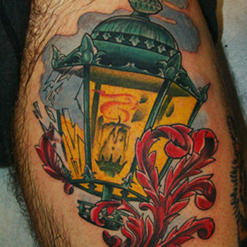 Lamp Tattoo by George Brown