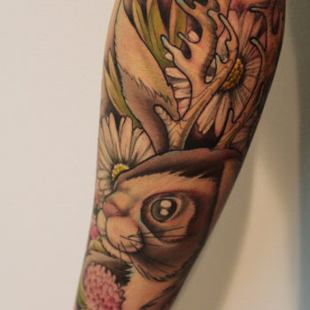 Jackalope Tattoo by George Brown