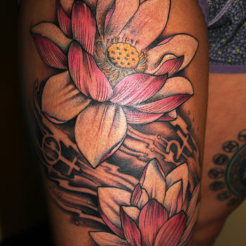 Lotus Tattoo by George Brown